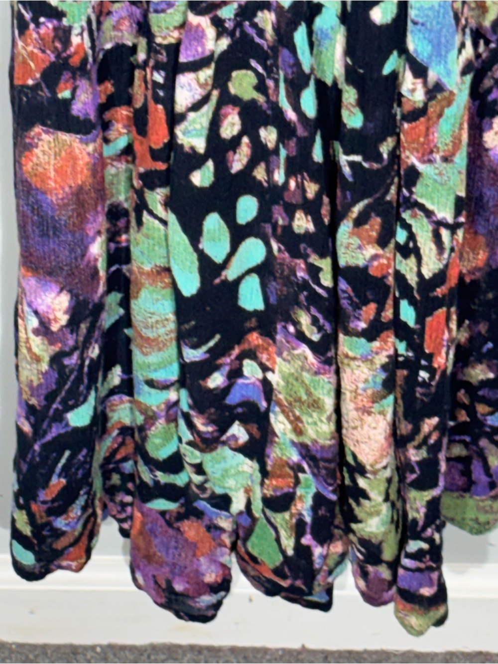 Free People Monarch Crochet Sequins Maxi Dress Medium Boho Glam Artsy - Picture 5 of 8